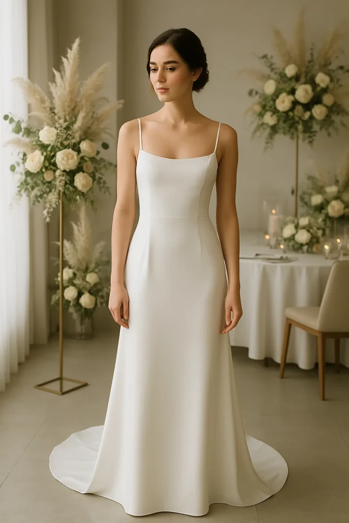 Minimal Wedding Dress Ideas