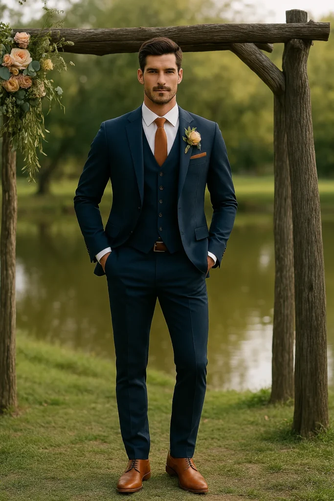 Groom and Groomsmen Suit Ideas