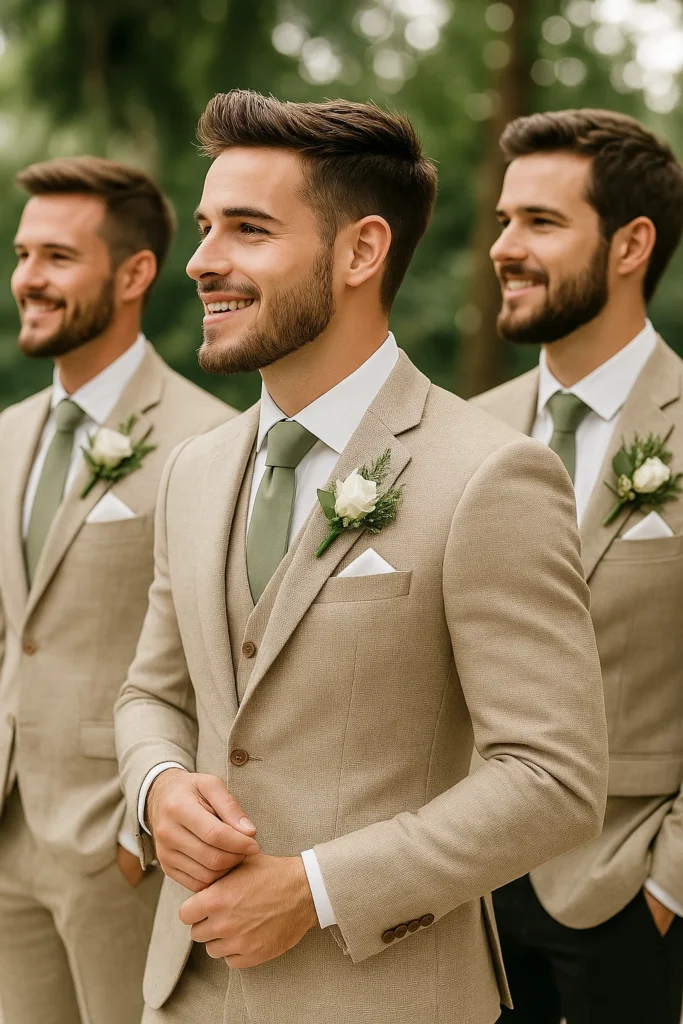 Groom and Groomsmen Suit Ideas