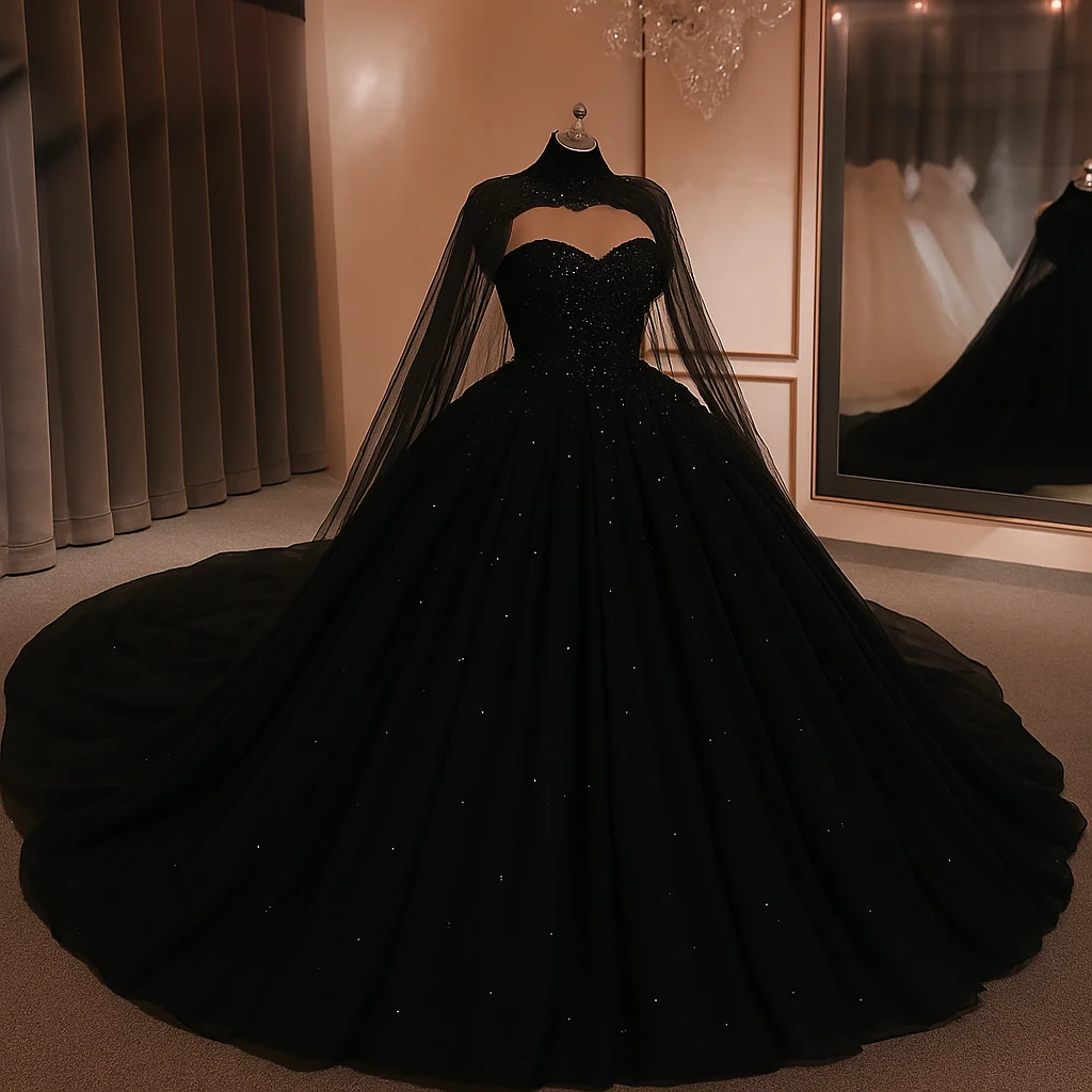 Black Wedding Dress
