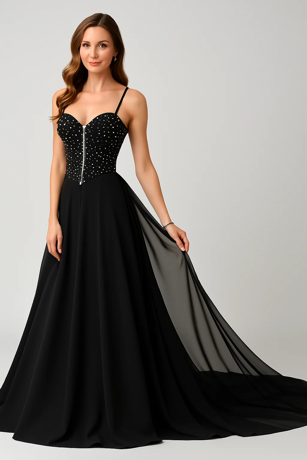 black wedding dress
