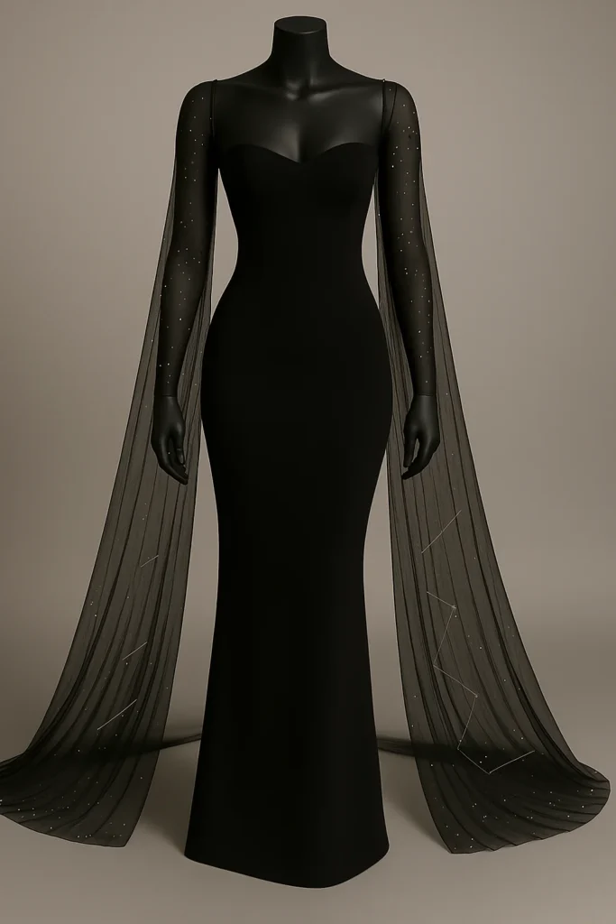 Black Wedding Dress