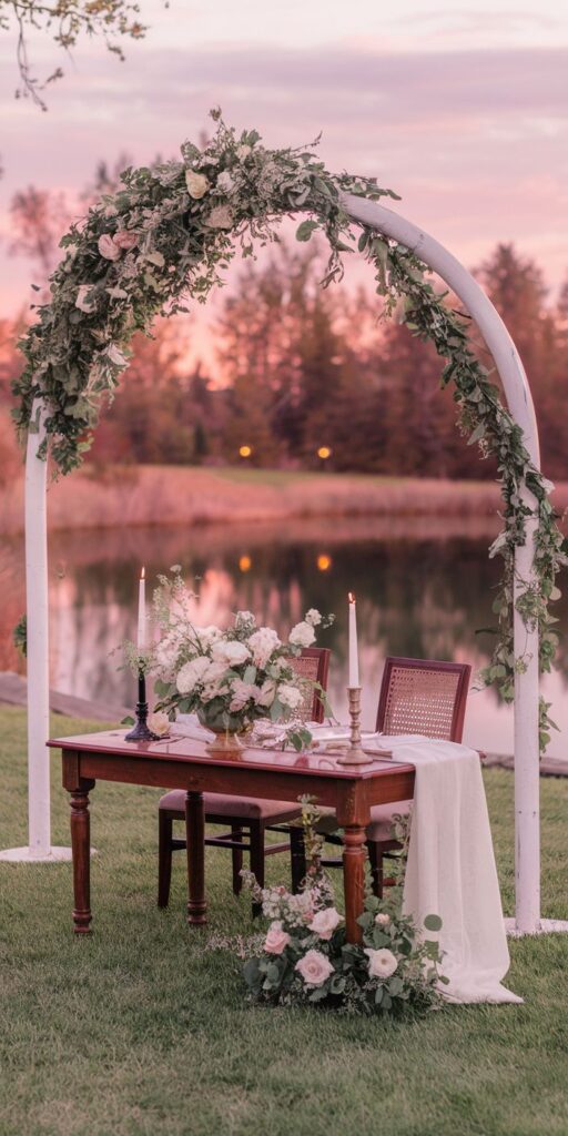 2025 destination wedding inspiration with romantic atmosphere and luxury details