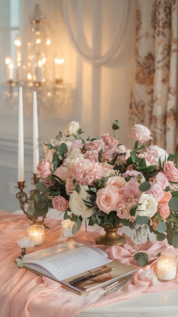 Beautiful wedding celebration on a budget