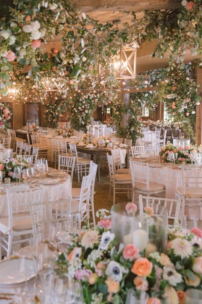 Beautiful wedding celebration on a budget