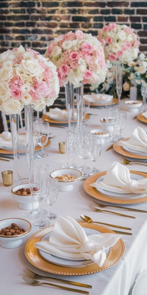Beautiful wedding celebration on a budget