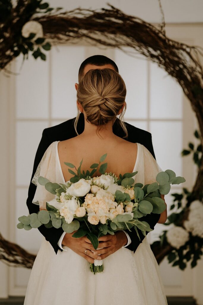couple posing for photo