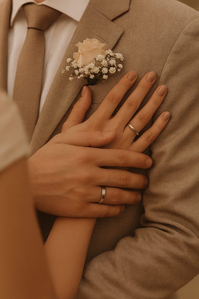 couple posing for photo