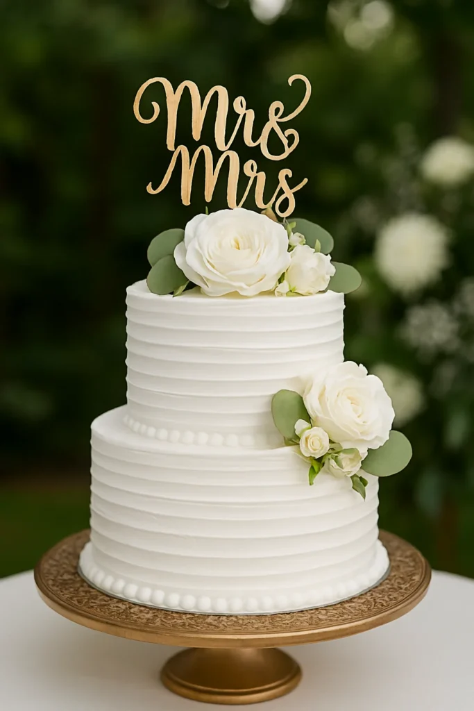 Simple and Classic Wedding Cakes