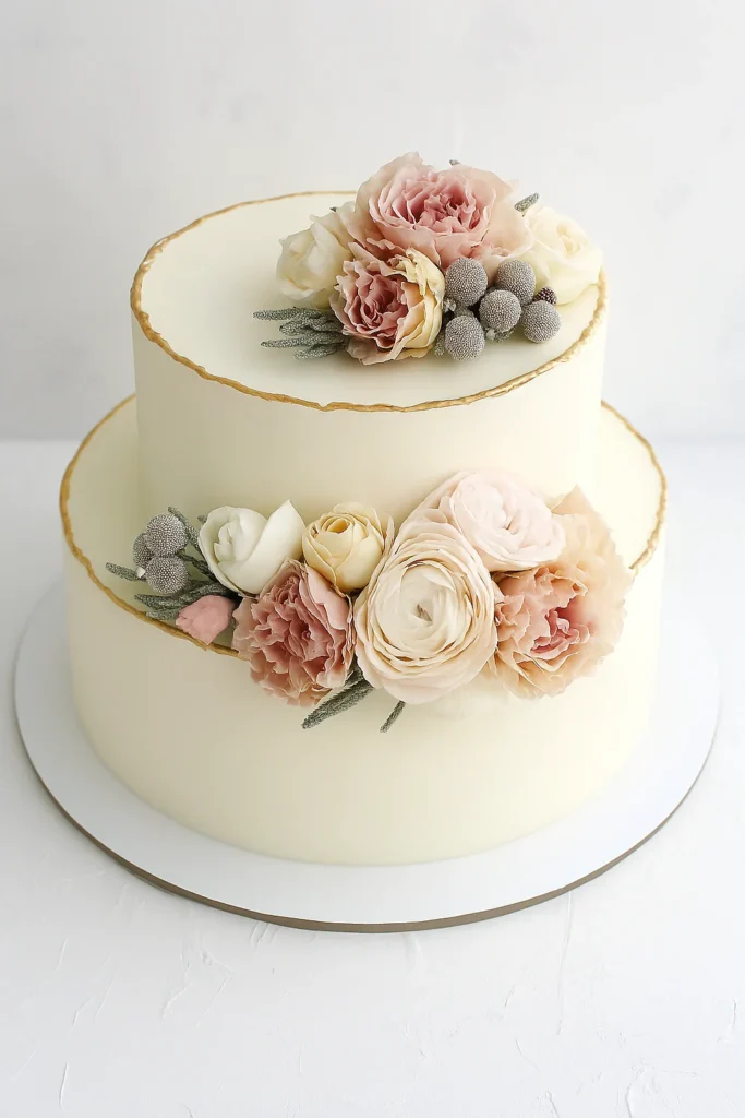 Simple and Classic Wedding Cakes