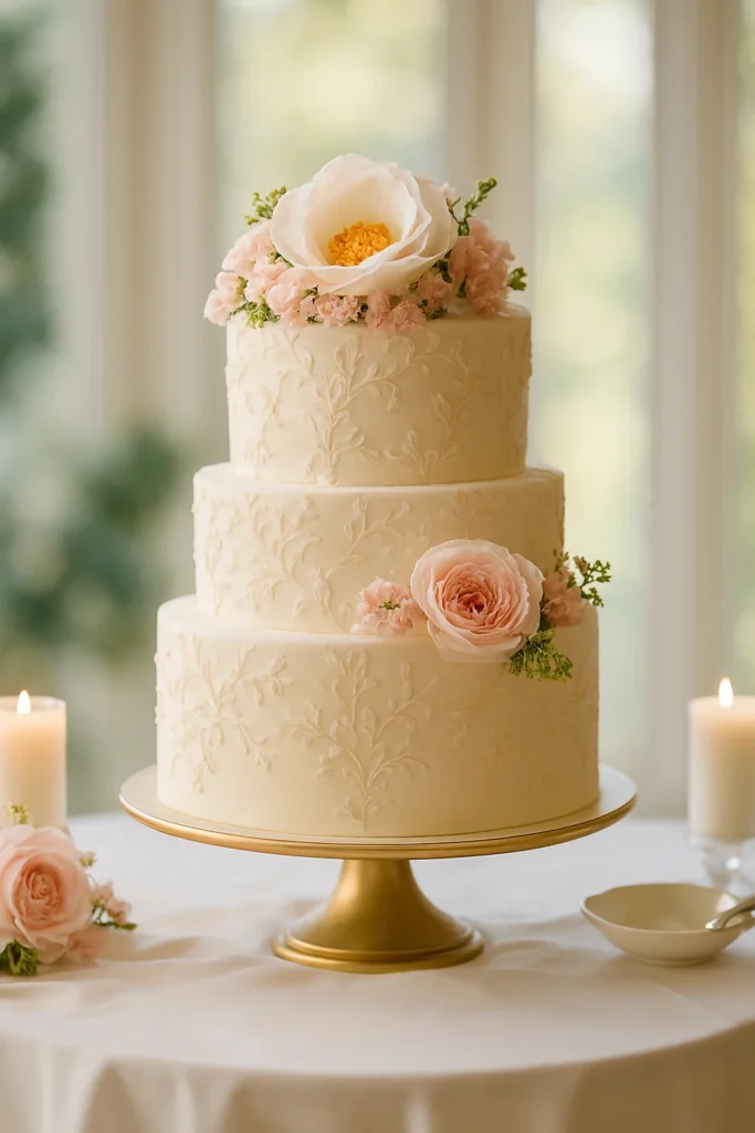 Simple and Classic Wedding Cakes