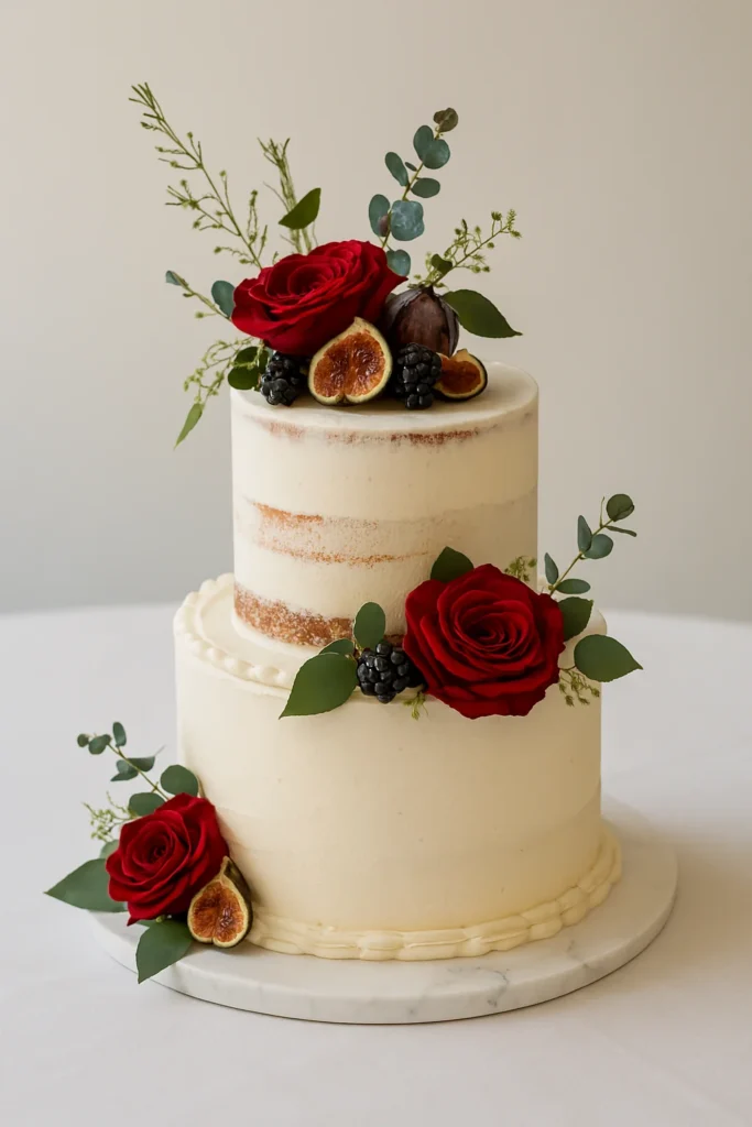Ombre Wedding Cake