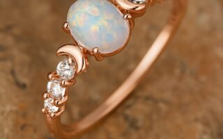 Opal Wedding Ring