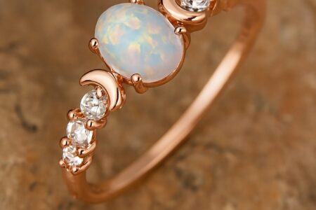 Opal Wedding Ring