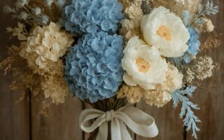 beautiful wedding boquet