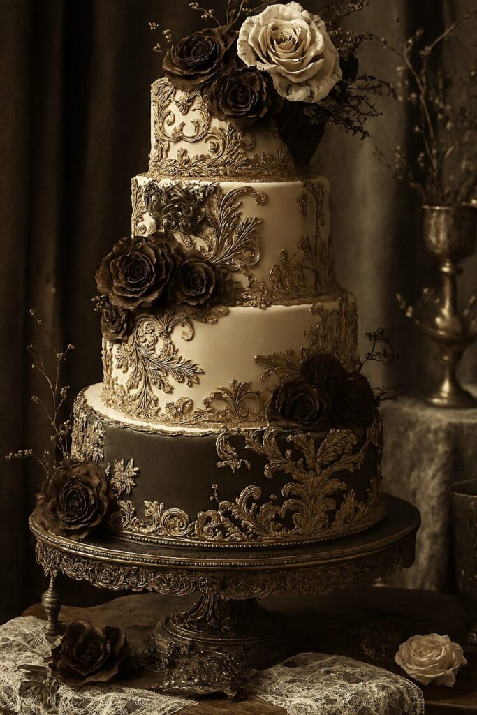 Vintage Wedding Cake