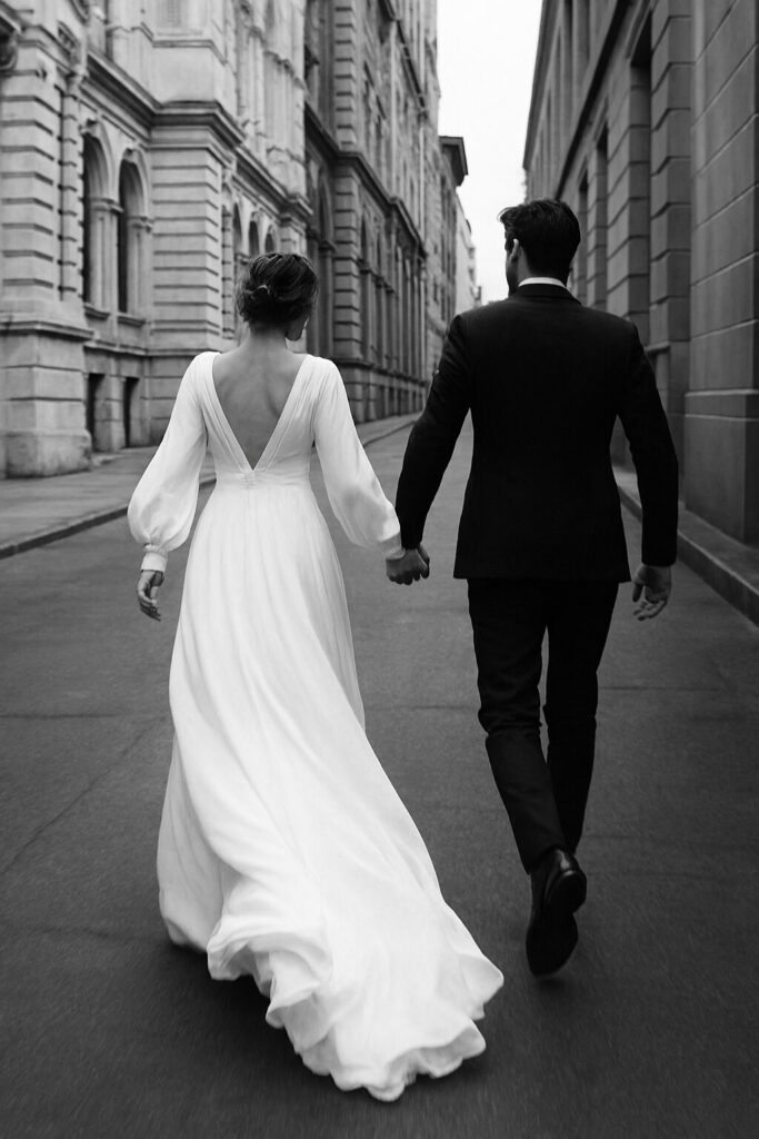 Old-School Wedding Aesthetic