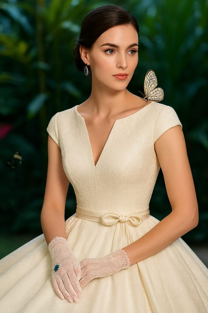 Special and Unique Vintage Wedding Dress