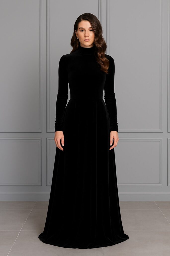 Stylish bridesmaid look for wedding event