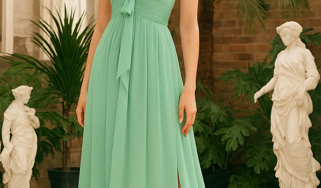 Stylish bridesmaid look for wedding event