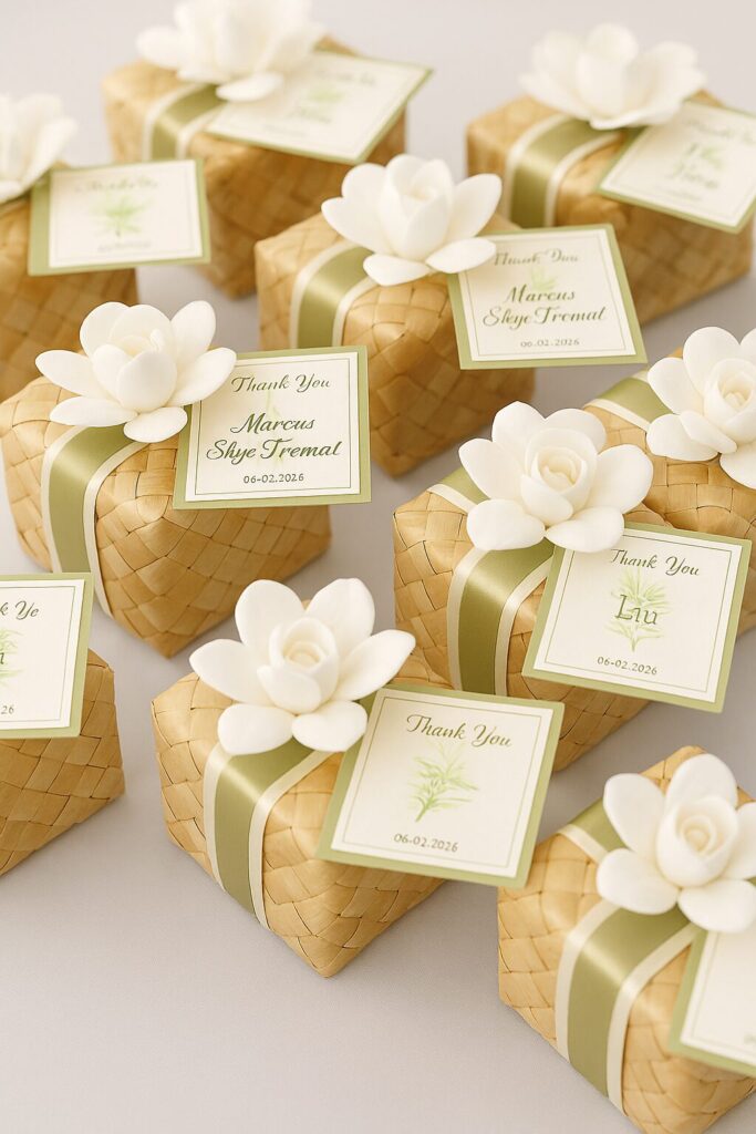 Cute Wedding Guest Favors