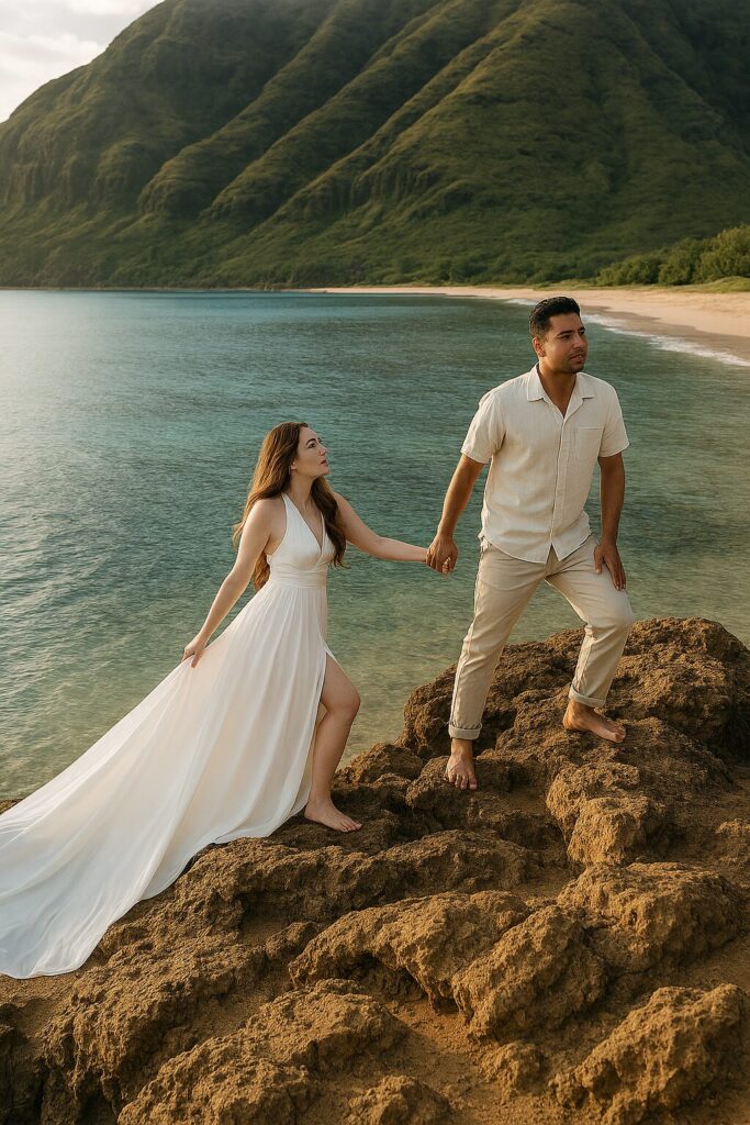 couple posing for photo