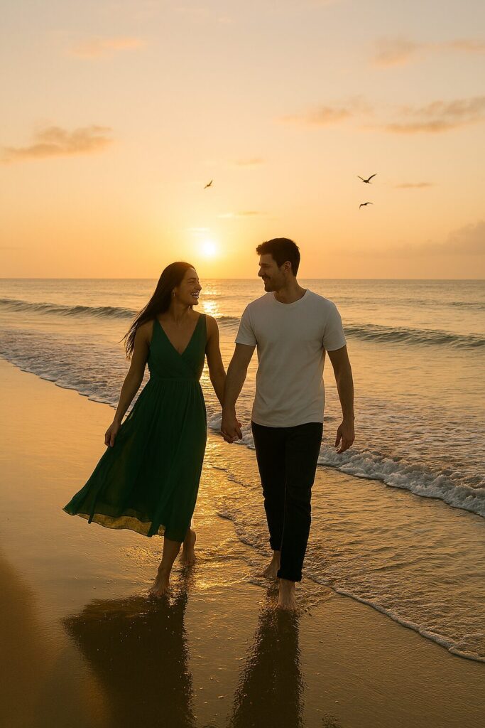 couple posing for photo
