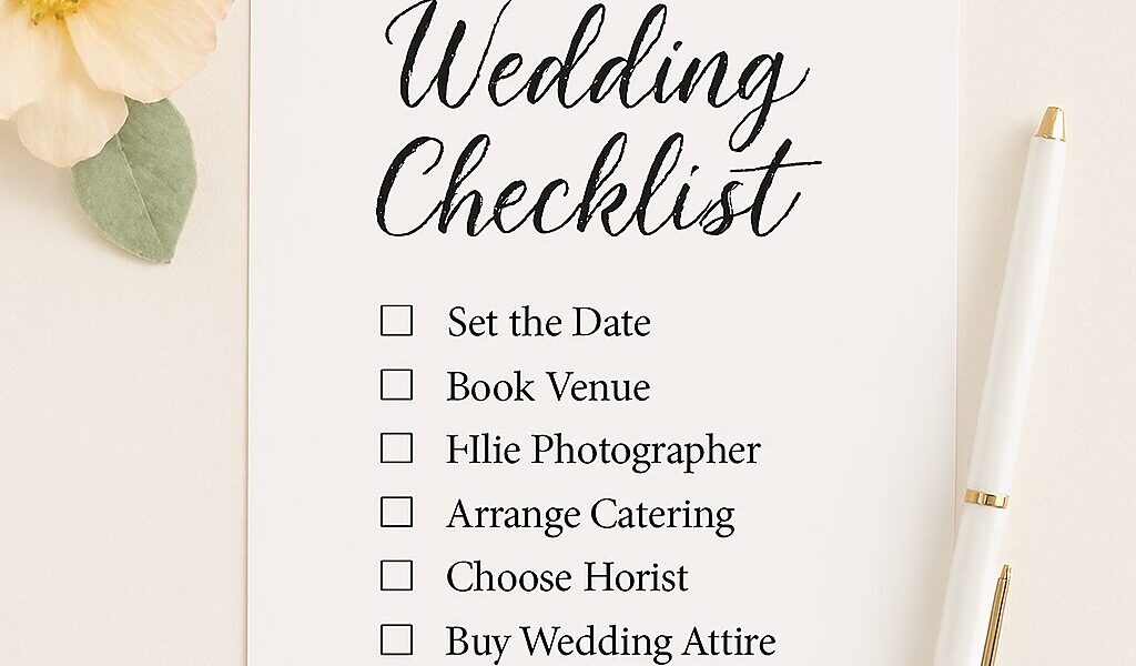 wedding checklist