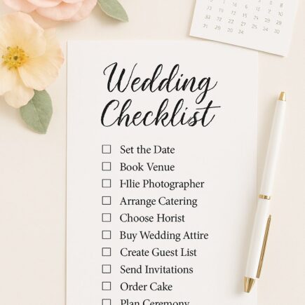 wedding checklist