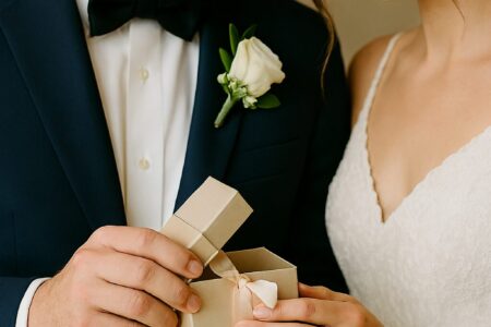 couple posing for photo