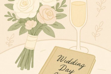 wedding day notes illustration