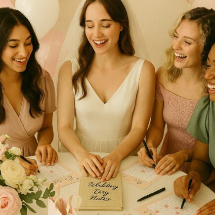 Group of bridesmaids.