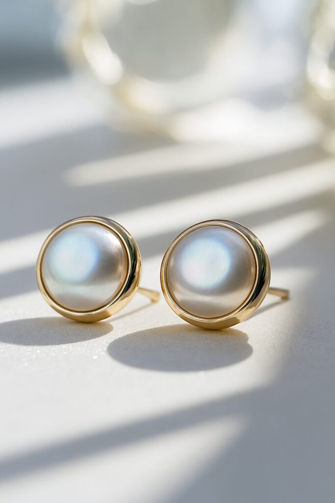 Elegant bridal wedding earrings for brides