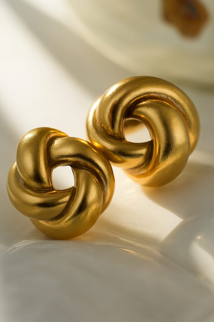 Elegant bridal wedding earrings for brides