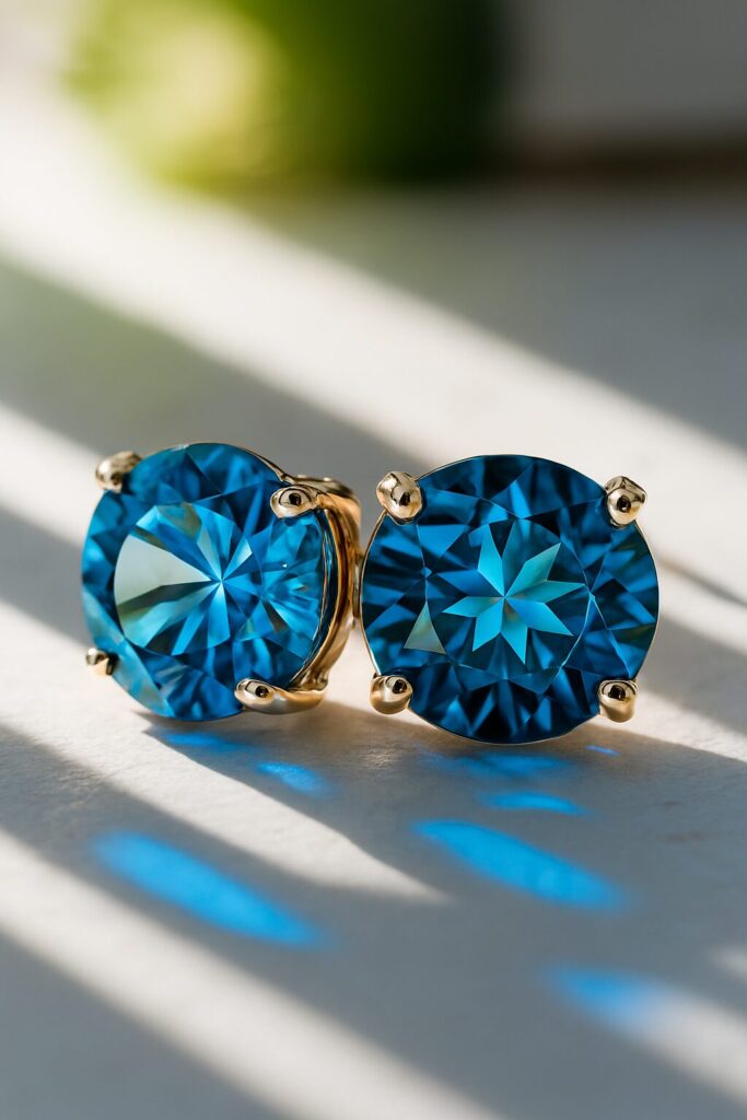 Elegant bridal wedding earrings for brides