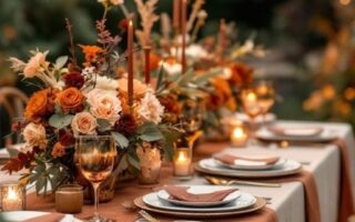 Beautiful wedding celebration on a budget
