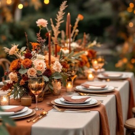 Beautiful wedding celebration on a budget