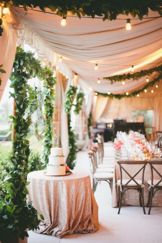 Beautiful wedding celebration on a budget