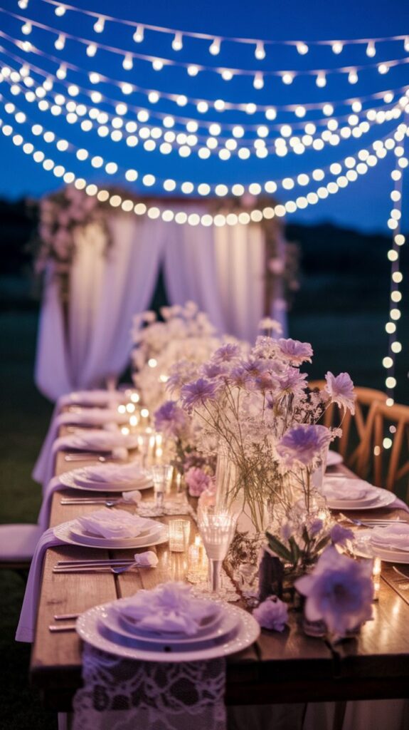 Beautiful wedding celebration on a budget