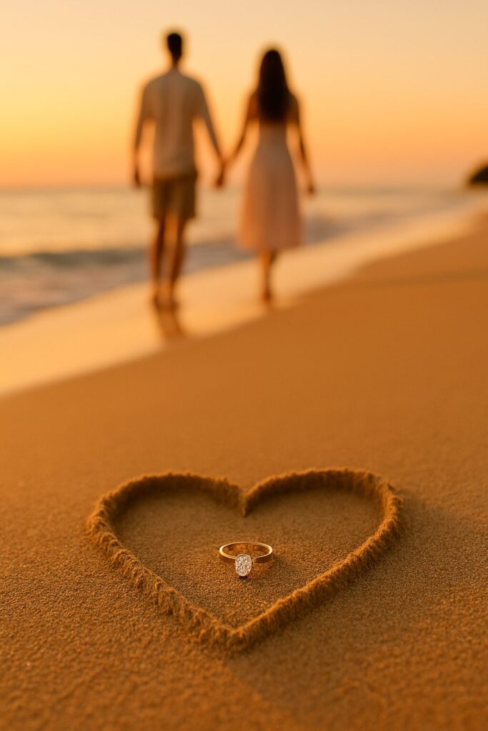 Beautiful beach wedding setup with elegant details