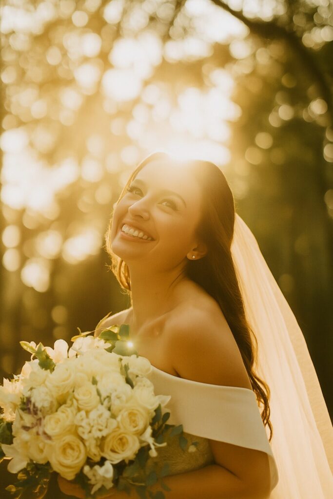 A beautiful wedding moment captured in an elegant and timeless style.