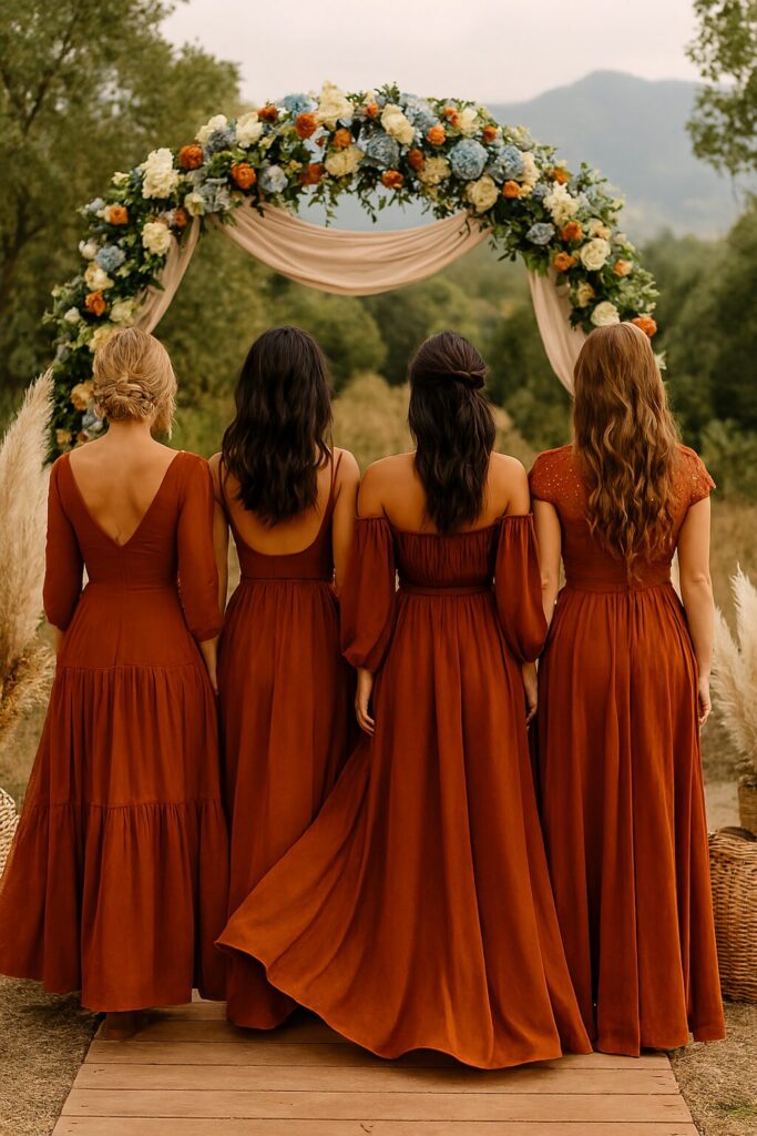 Beautiful bridesmaid gown inspiration