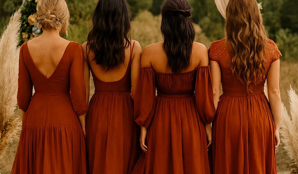 Beautiful bridesmaid gown inspiration