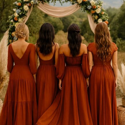 Beautiful bridesmaid gown inspiration