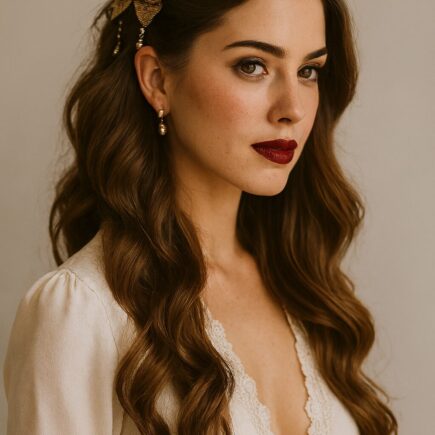 Trendy bridal hair inspiration