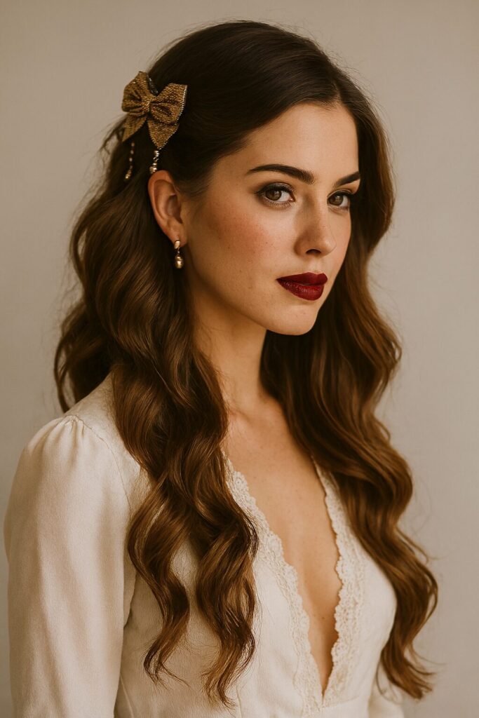 Trendy bridal hair inspiration