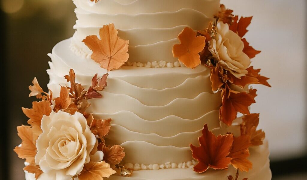 Delicious wedding cake