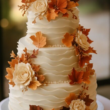 Delicious wedding cake