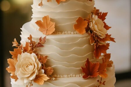 Delicious wedding cake