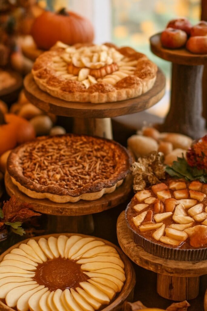 Delicious wedding dessert table